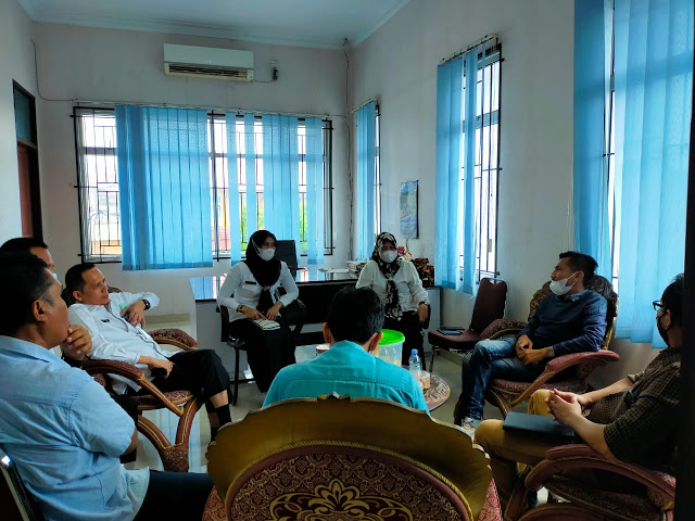 Rencana Pameran di SKA, Diskop UKM Dikunjungi IO Enam Production