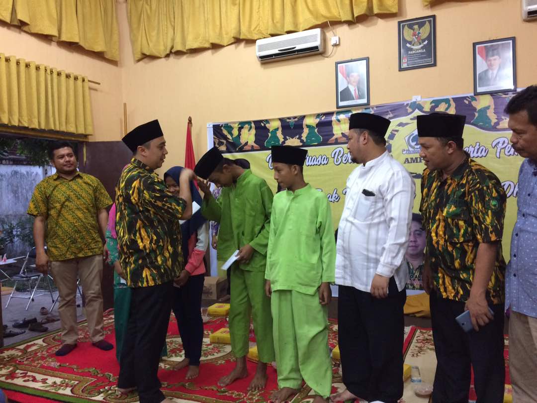 PD AMPG Riau Berbuka Bersama dan Santuni Ratusan Anak Yatim