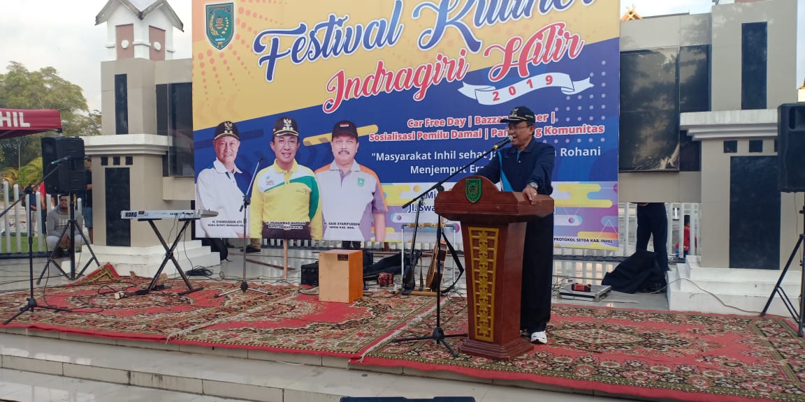 Bupati Inhil Sambut Baik Gelaran Festival Kuliner 2019