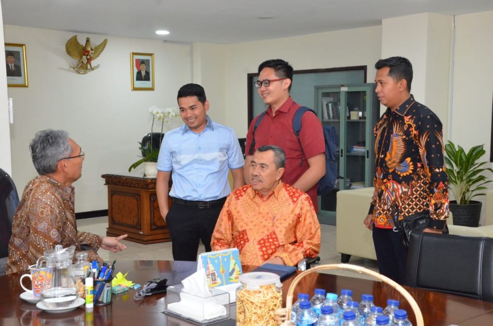Temui Dirut LPDP, Gubri Harap Beasiswa untuk Masyarakat Riau