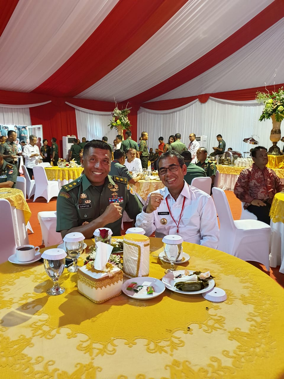 Bupati Mursini Hadiri Rapurna TMMD TA 2018 di Mabes TNI