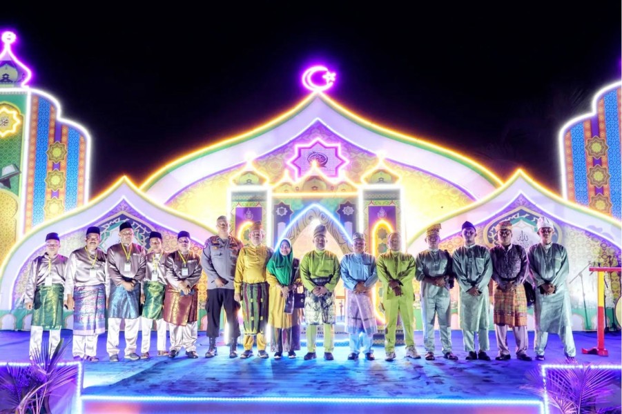 Penjabat Bupati Inhil Secara Resmi Buka STQ Tingkat Kecamatan  Teluk Belengkong Ke- 2 Tahun 2024