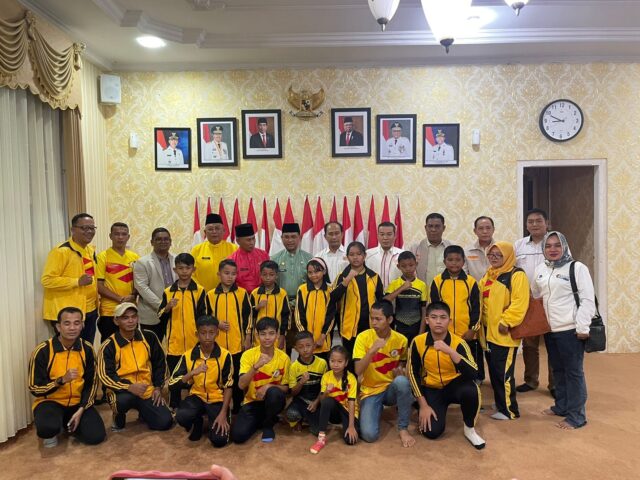 Atlet Sepatu Roda Rohil Bertandang Kejurda Di Siak, Ini Sekda Pesan