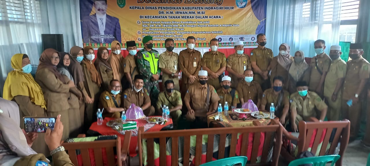 Kadisdik Inhil Apresiasi dan Kagum dengan Kekompakan Kepala Sekolah