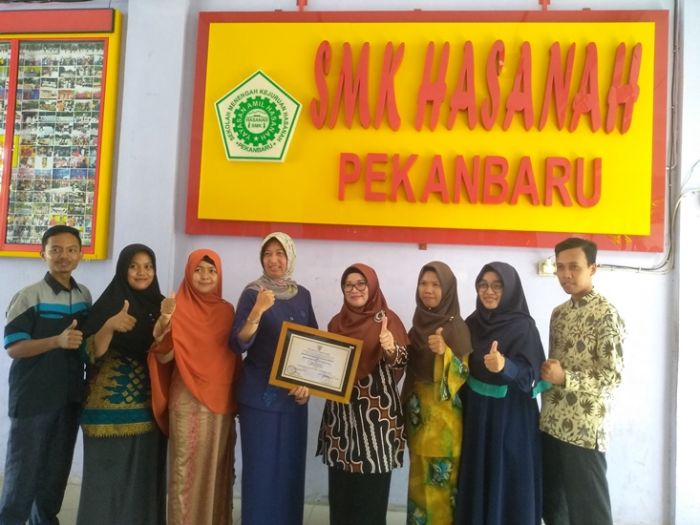 Raih Adiwiyata Nasional 2018, ini Target SMK Hasanah Pekanbaru Berikutnya