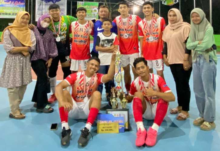 Turnamen Futsal Karang Taruna DSW Cup Sukses, Dotri Ingin Anak Rupat Berprestasi