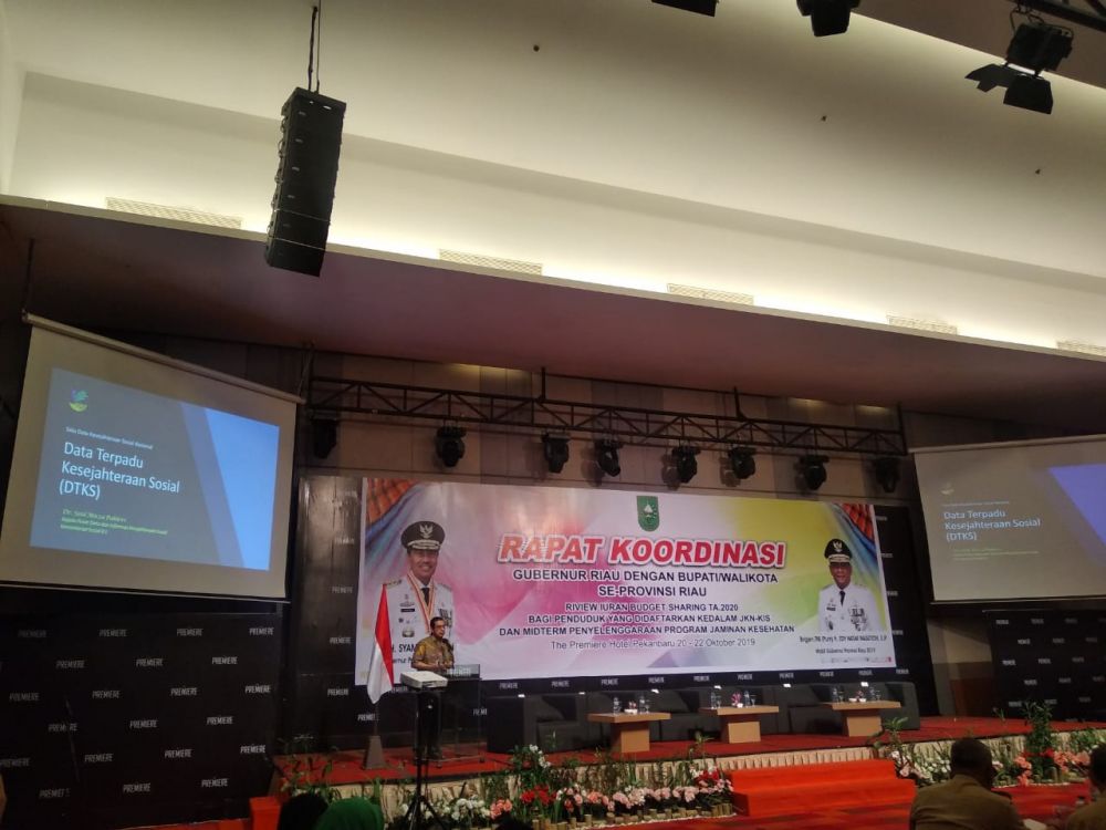 Pemprov Riau Gelar Rakor Review Iuran Budget Sharing TA 2020