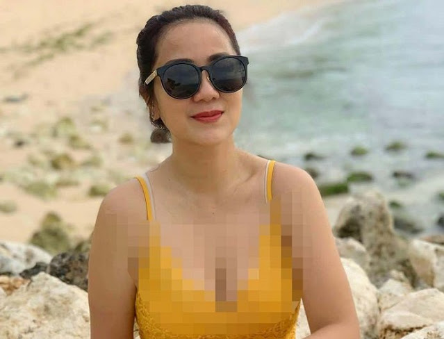 Pamer ‘Belahan’ di Pantai, Netizen: Selamat Hari Ibu Tante Ernie