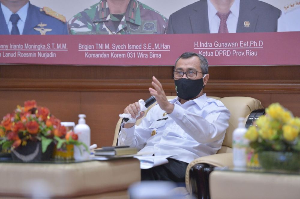 Gubernur Riau Syamsuar : DBH Sawit Terus Diperjuangkan