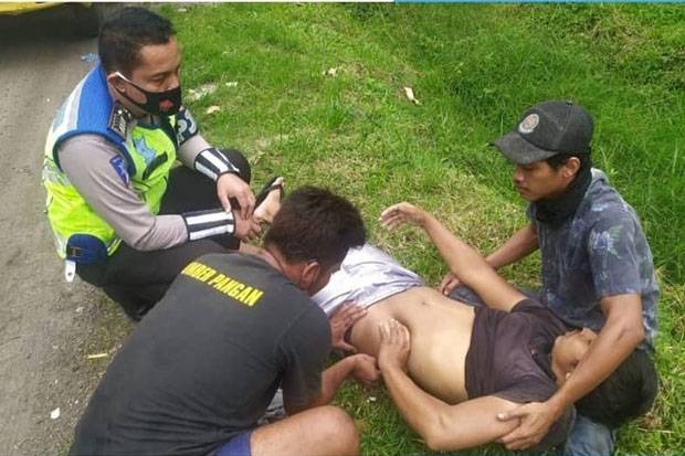 Bikin Merinding, Supir Truk Meracau Saat Mengemudi, Ternyata Kesurupan